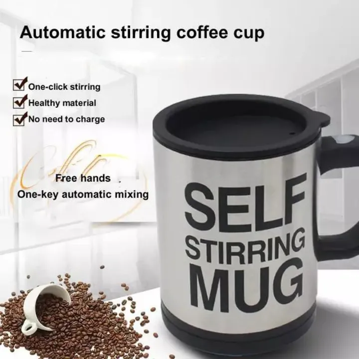 Self stirring mug uploaded by Ansh Enterprises on 3/31/2023