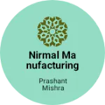 Business logo of Nirmal manufacturing company