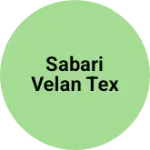 Business logo of Sabari velan tex
