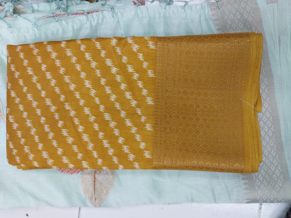 Soft dola silk 6.30 cut  uploaded by N k sarees on 3/31/2023
