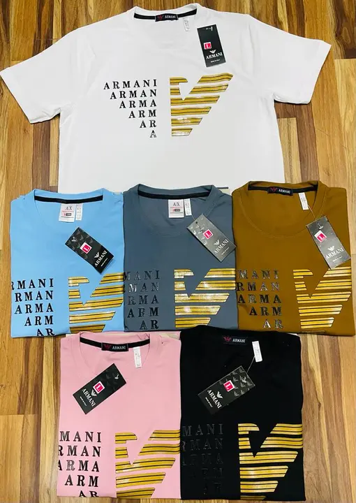 Branded Round Neck T-shirts  uploaded by BRANDO FASHION on 3/31/2023