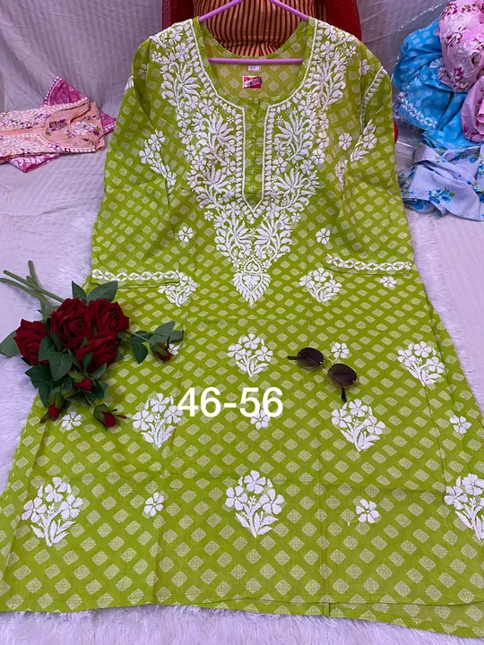 NEW LAUNCH
PURE MUL COTTON PLUS SIZES KURTIES
MUL PRINTED KURTIES
LENGTH 46 approx
 uploaded by A S K on 3/31/2023