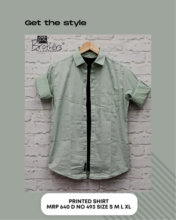 Men's Cotton Printed Shirt  uploaded by Jk Brothers Shirt Manufacturer  on 3/31/2023
