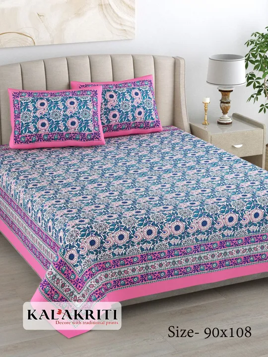 Product image of Pure cotton king size bedsheets , ID: pure-cotton-king-size-bedsheets-3afd27af