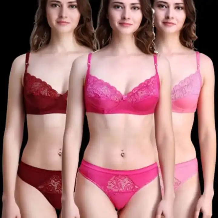 Women fancy bra panty set uploaded by business on 3/31/2023