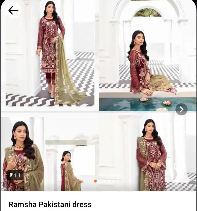 Pakistani original suits  uploaded by fashion palace on 3/31/2023