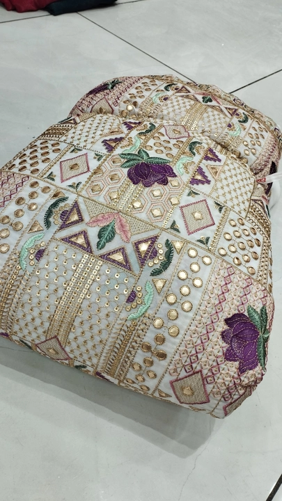 Georgette multi embroidery uploaded by 𝙍𝙨 𝙘𝙤𝙩𝙩𝙨 𝙛𝙖𝙗 𝙡𝙡𝙥 on 3/31/2023