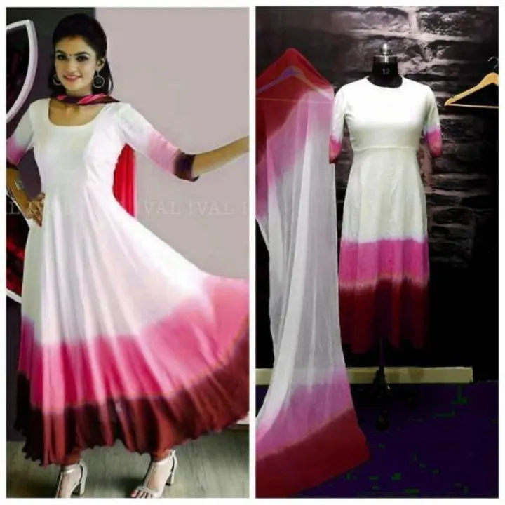 New gown  uploaded by Fashion designer saree  on 3/31/2023