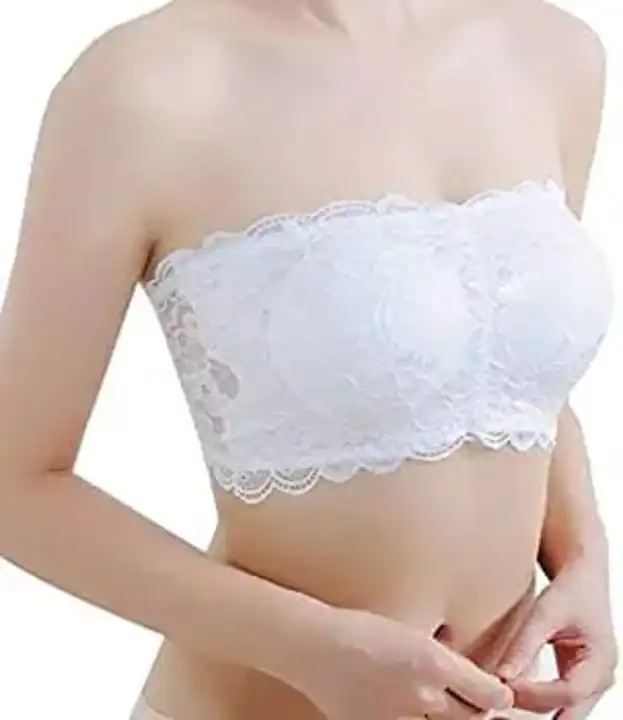 Ladies tube party wear lace521 bra uploaded by business on 3/31/2023