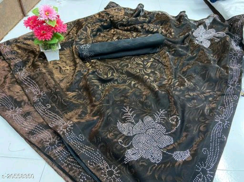 Aagam Drishya Sarees
Name: Aagam Drishya Sarees
Saree Fabric: Lycra
Blouse: Separate Blouse Piece
Bl uploaded by New world fashion shop on 6/2/2024