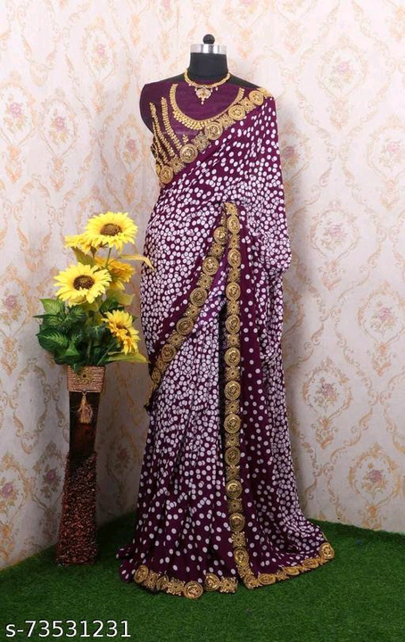 JIVIKA ALLURING SAREE
Name: JIVIKA ALLURING SAREE
Saree Fabric: Georgette
Blouse: Separate Blouse Pi uploaded by New world fashion shop on 3/31/2023
