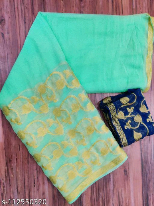 chiffon saree
Name: chiffon saree
Saree Fabric: Chiffon
Blouse: Separate Blouse Piece
Blouse Fabric: uploaded by New world fashion shop on 3/31/2023