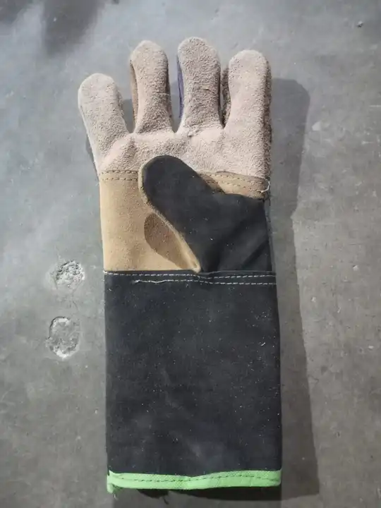 Safety leather hand gloves  uploaded by Shaad garments and safety leather hand gloves  on 3/31/2023