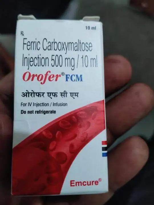 Orofer fcm 500 injection  uploaded by Pharmaceuticals on 3/31/2023