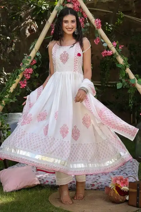 Pink Mulmul Printed Anarkali Set

Make heads turn by wearing this gorgeous kurta
set from FASHOR. Th uploaded by Aman Nama on 3/31/2023