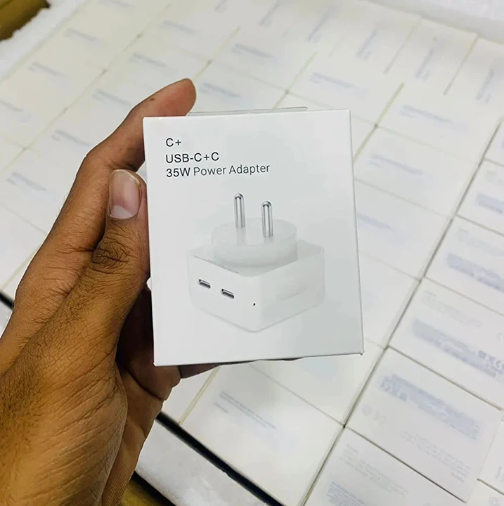 Apple 35W Dual USB-C Port Power Adapter Original Quality  uploaded by ASaroj Enterprises on 5/31/2024