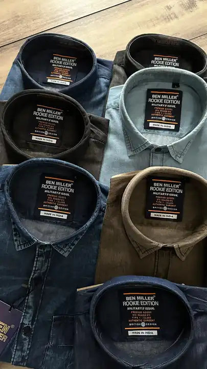Buy NORTH REPUBLIC Men's Plain/Solid Denim Full Sleeves Slim Fit Stylish  Casual Shirt (Indigo Maroon ; X-Large) at Amazon.in