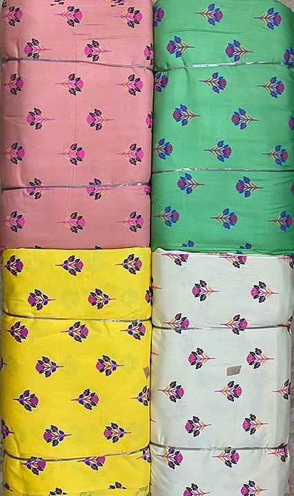 Rayon printed uploaded by Shanti Export on 7/10/2020