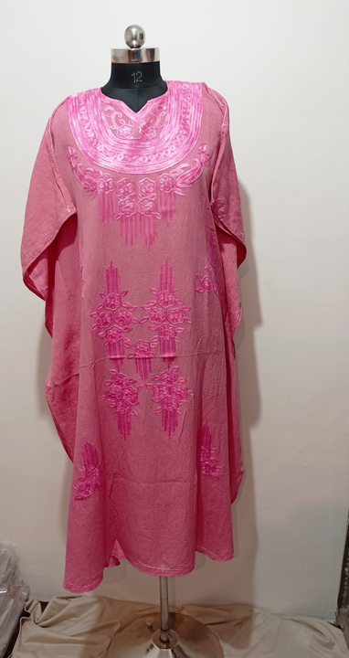 Crush cotton kaftan uploaded by business on 3/31/2023