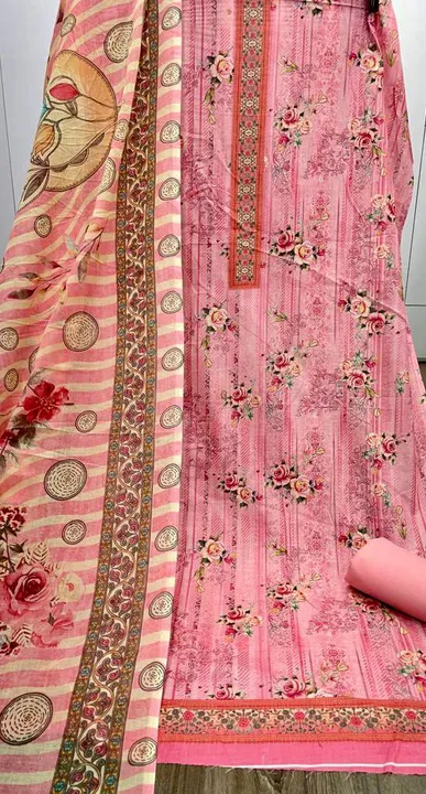 Cotton Printed Suit uploaded by J.S.M Sarees & Dresses on 5/30/2024