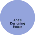 Business logo of Ana's designing house