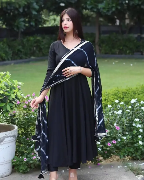 Gown Dupatta for women  uploaded by Rangoli Enterprise on 5/29/2024