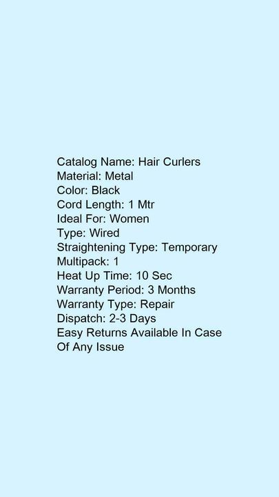 Hair cutlers uploaded by Sudharshan on 3/2/2021
