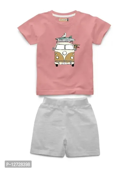Stylish Fancy Cotton Blend Printed T-Shirts With Shorts For Boys uploaded by Janvi on 3/31/2023