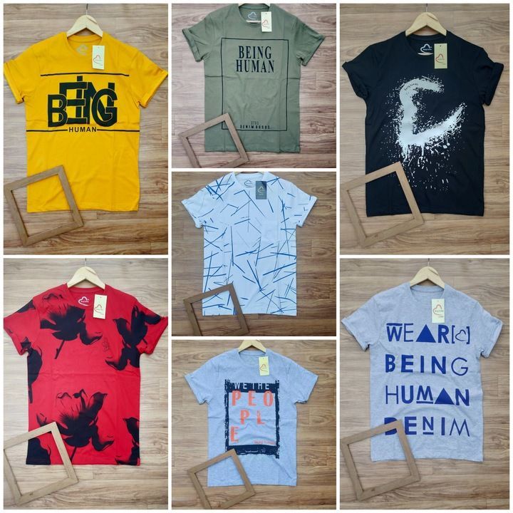 Post image *🥰Mr_GJ 👕COLLECTION🥰*

*PREMIUM QUALITY ROUND NECK T SHIRT IN STOCK NOW* 

              *🎖️ BEING HUMAN 🎖️*

💼 *Style -* Men's Round Neck T shirt With High quality and brand AMBRODARY

👘 Fabric : *100 % COTTON   HEAVY GSM*

GSM - *190 ( BIO WASHED )*

*Colour🎨 -   6*

Size : *M....L....XL*

*Bulk Orders accepted*
MOQ 1 PCS ALSO AVAILABLE

All Goods are in single pcs packed

🔖 *ALL ORIGINAL BRAND ACCESSORIES USED*

*✈️_ READY FOR DELIVERY_✈️*