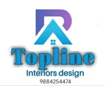 Business logo of Topline interiors/ false ceilings decorators