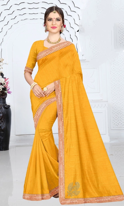 Fancy Designer sarees with Blouse  uploaded by Shree Shyam collection on 5/23/2024