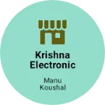 Business logo of Krishna Electronic goods and mobile