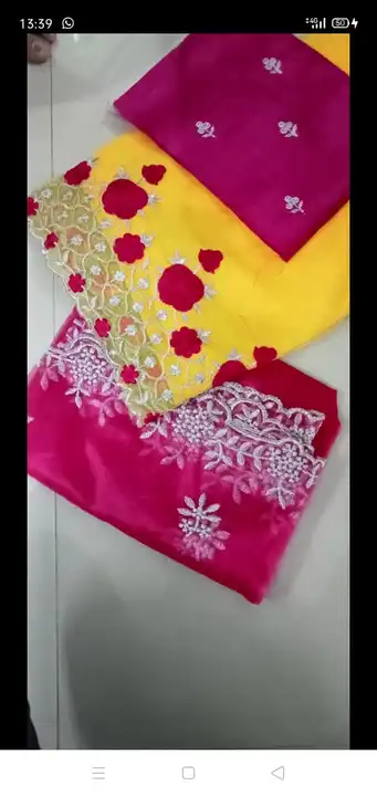 *RAMZAN SPECIAL OFFER*

*LEHNGA CHOLI DUPTTA 3PIC*

*DESIGN AND COLOUR MIX*

*PIC 300*

*RATE 115 RS uploaded by Krisha enterprises on 3/31/2023