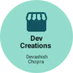 Business logo of Dev Creations