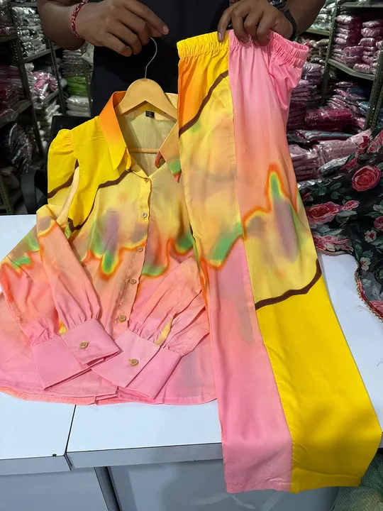*Summers soothing colourful*
Co-Ord Set ( 2 Pcs)

Stylish beautiful  uploaded by Ganpati handicrafts  on 3/31/2023