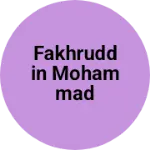 Business logo of Fakhruddin Mohammad vadivala