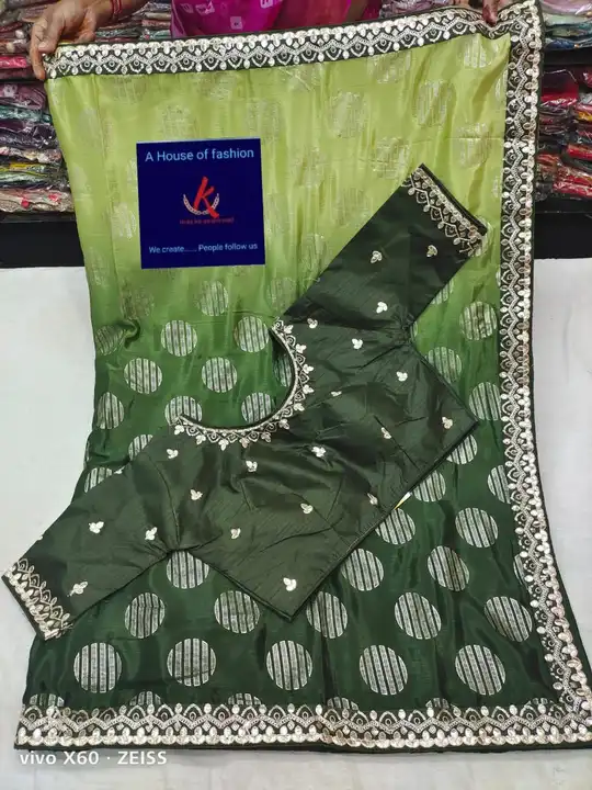 Post image Hey! Checkout my new product called
Saree with readymade blouse.