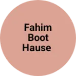 Business logo of Fahim boot hause