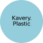 Business logo of Kavery. Plastic
