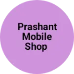 Business logo of Prashant mobile shop