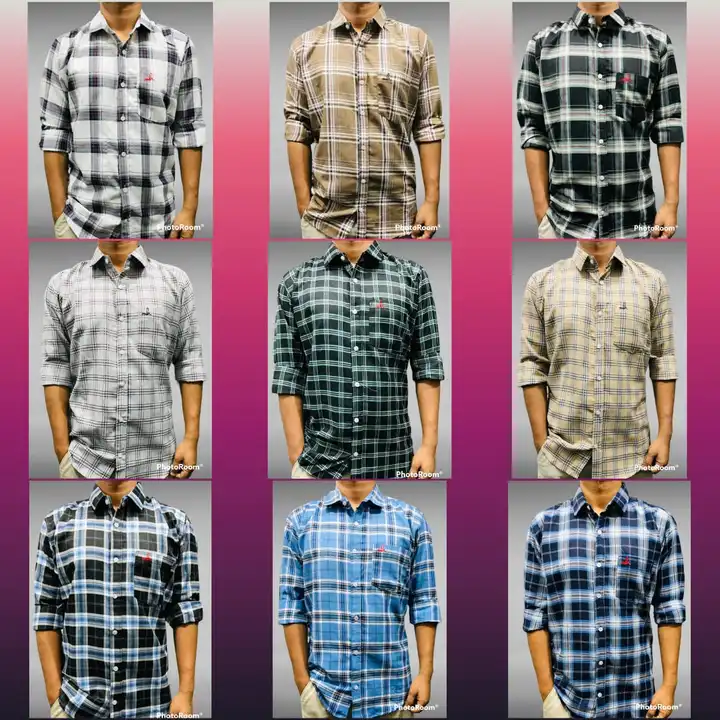 Post image Hey! Checkout my new product called
Hard Collar Twill Check Shirts, / Cod Available / 9024349754.