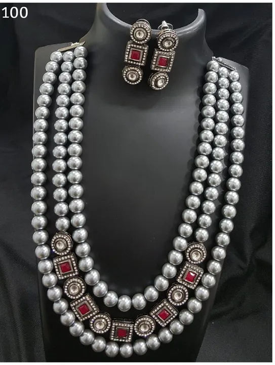 Necklace for women uploaded by VARDHAK COLLECTION  on 4/1/2023