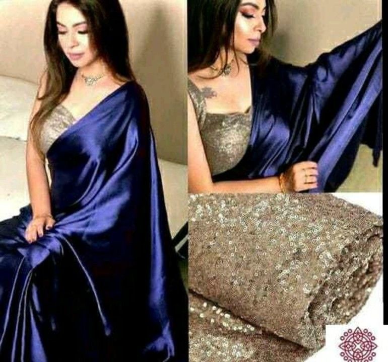 Satin silk Sarees  uploaded by business on 3/2/2021
