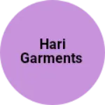 Business logo of Hari garments
