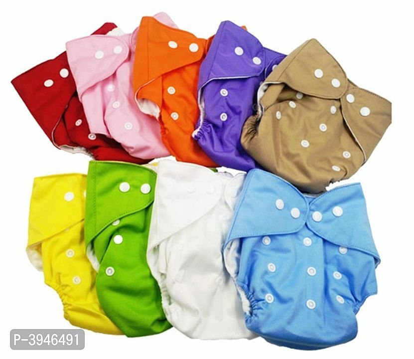 REusable/ Washable Baby diapers with Inserts uploaded by Sanju Mega Mart on 7/10/2020