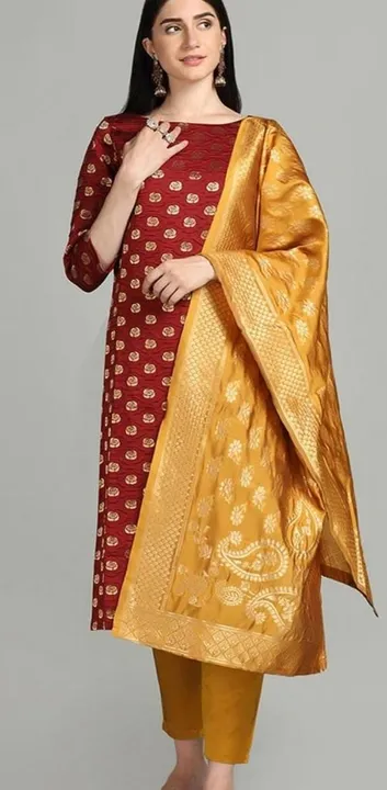 Banarasi suit ( Special Summer Flower) uploaded by Taha fashion online store on 4/1/2023