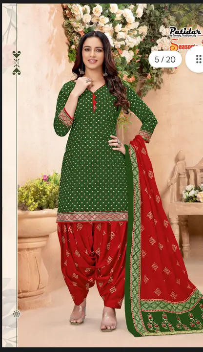 Cotton printed suit piece  uploaded by Sita Art on 4/1/2023