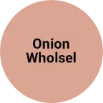 Business logo of Onion wholsel