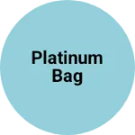 Business logo of Platinum bag
