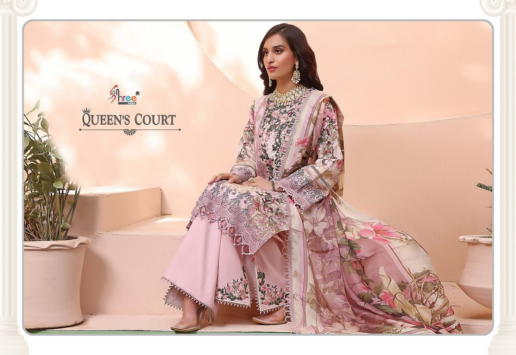 Cotton print with embroidery  uploaded by Taha fashion online store on 4/1/2023
